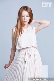 Ahn So Mi для BNT International August 2015