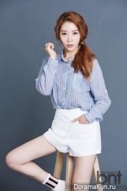 Ahn So Mi для BNT International August 2015