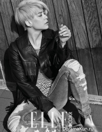 f(x) (Amber) для Elle Magazine March 2015