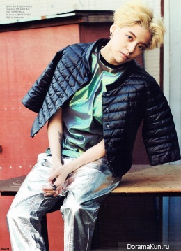 f(x) (Amber) для Elle March 2015 Extra