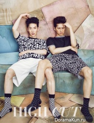 2AM (Jokwon), B1A4 (CNU), VIXX (Ken) для High Cut 2015
