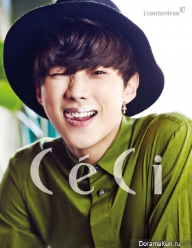B1A4 (Jinyoung) для CeCi February 2015