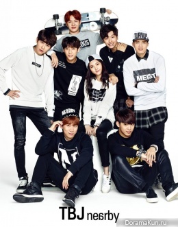 BTOB, Kim Sae Ron для TBJ F/W 2015