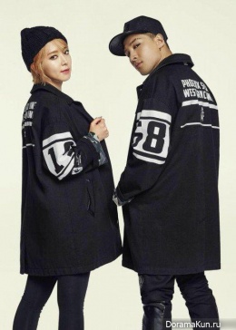 Big Bang (Taeyang), AOA (Choa) для NBA Fall 2015 CF