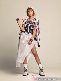 Big Bang (Taeyang), AOA (Choa) для NBA S/S 2015 Extra
