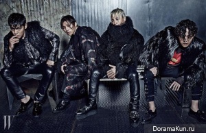 Big Bang для W Korea November 2014 Extra