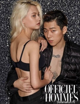 Zico (Block B) для L'Officiel Hommes October 2015