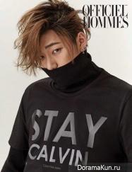Zico (Block B) для L'Officiel Hommes October 2015