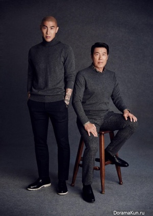 Cha Du Ri, Cha Bum Kun для DAKS MEN 2015 CF