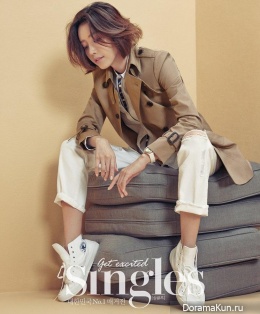 Chae Jung An для Singles September 2015