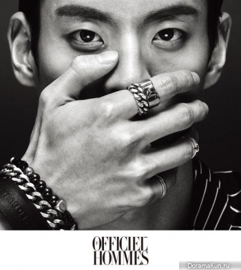Cho Minho для L’Officiel Hommes June 2015