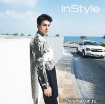 Jung Woo Sung, Choi Ji Woo, Han Ji Min, Lee Dong Wook для InStyle January 2015