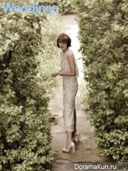 Choi Kang Hee для InStyle Weddings October 2015