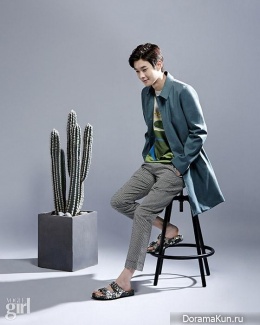 Choi Woo Sik для Vogue Girl March 2015