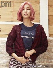 Gaeun (Dal Shabet) для BNT International September 2015