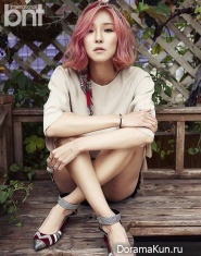 Gaeun (Dal Shabet) для BNT International September 2015