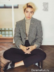 EXO (Baekhyun) для Elle Korea November 2015