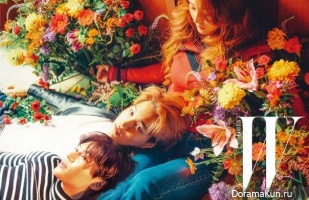 Taemin, Kai, Krystal для W Korea August 2015