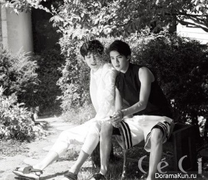 EXO (Sehun, Chanyeol) для CeCi August 2015 Extra