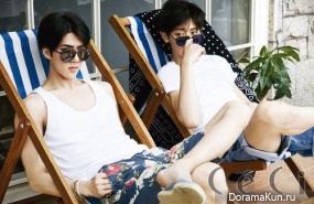EXO (Sehun, Chanyeol) для CeCi August 2015 Extra
