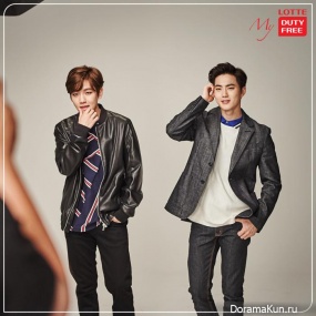 EXO для Lotte Duty Free Fall 2015 CF