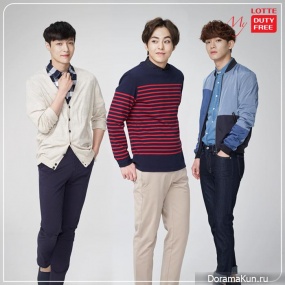 EXO для Lotte Duty Free Fall 2015 CF