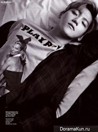 EXO (Baekhyun, Xiumin) для Singles December 2015 Extra