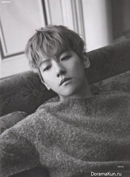 EXO (Baekhyun, Xiumin) для Singles December 2015 Extra