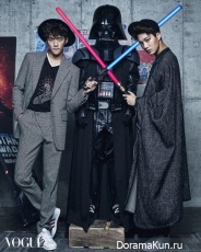 EXO для Vogue Korea December 2015 Extra