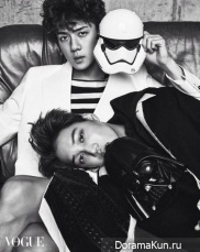 EXO для Vogue Korea December 2015 Extra