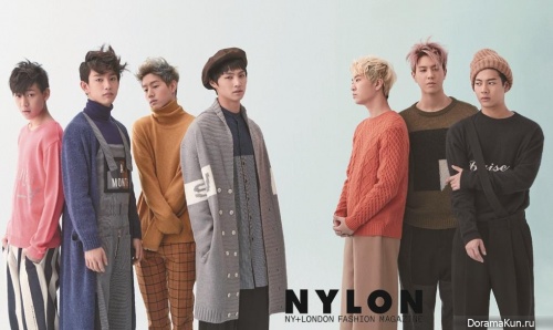GOT7 для Nylon December 2014