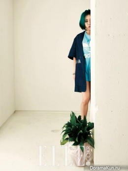 Brown Eyed Girls (Ga In) для Elle Korea April 2015