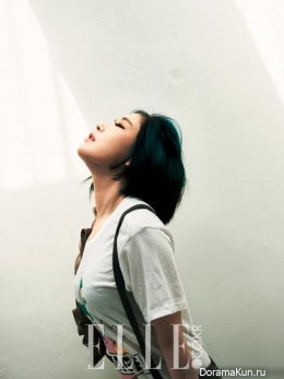Brown Eyed Girls (Ga In) для Elle Korea April 2015