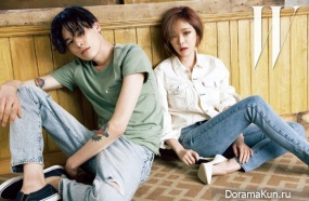 Ga In, Kim Won Joong для W Korea May 2015