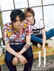 Ga In, Kim Won Joong для W Korea May 2015