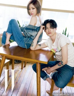 Ga In, Kim Won Joong для W Korea May 2015