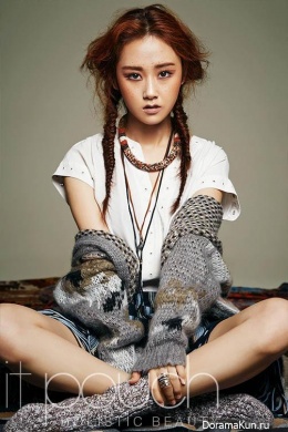 4Minute (Ga Yoon) для It Pouch September 2014