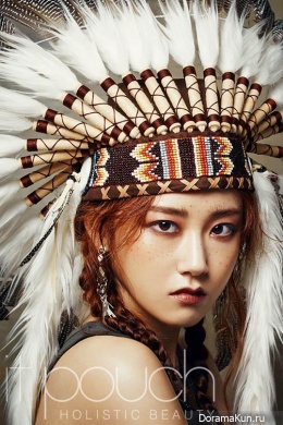 4Minute (Ga Yoon) для It Pouch September 2014