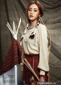 4Minute (Ga Yoon) для It Pouch September 2014