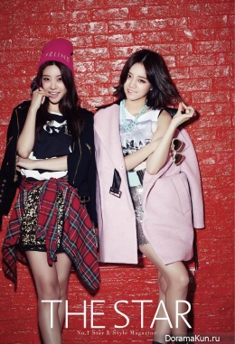 Girl’s Day (Hye Ri, So Jin) для The Star October 2014