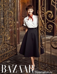Go Ara и др. для Harper’s Bazaar December 2014