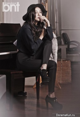 Go Eun Ah для BNT International December 2014