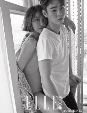 Go Joon Hee, Han Ye Jun для Elle May 2015
