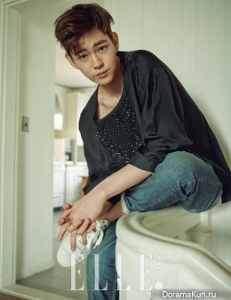 Go Joon Hee, Han Ye Jun для Elle May 2015 Extra