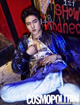 Go Kyung Pyo, Ryu Hye Young для Cosmopolitan September 2015