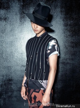 Go Kyung Pyo для Harper’s Bazaar June 2015