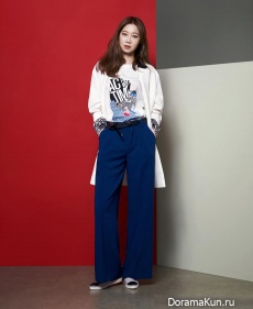 Gong Hyo Jin для 2econd Floor S/S 2015