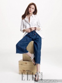 Gong Hyo Jin для Elle March 2015 Extra