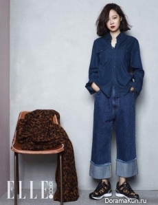 Gong Hyo Jin для Elle October 2015 Extra