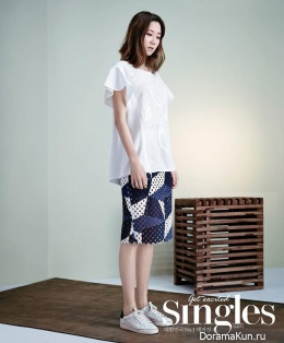 Gong Hyo Jin для Singles May 2015 Extra
